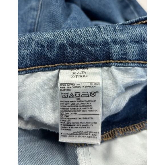 Old Navy The Sky Hi Straight Jeans Size 20T High Rise 20 Tall - Picture 6 of 6